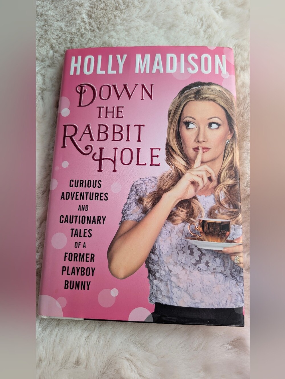 Down The Rabbit Hole Hard Cover Book. Playboy Bunny Story.
